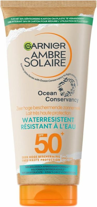 Foto van Garnier ambre solaire ocean protect zonnemelk spf 50