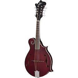 Foto van Epiphone f-5 studio wine red satin f-stijl mandoline met premium gigbag