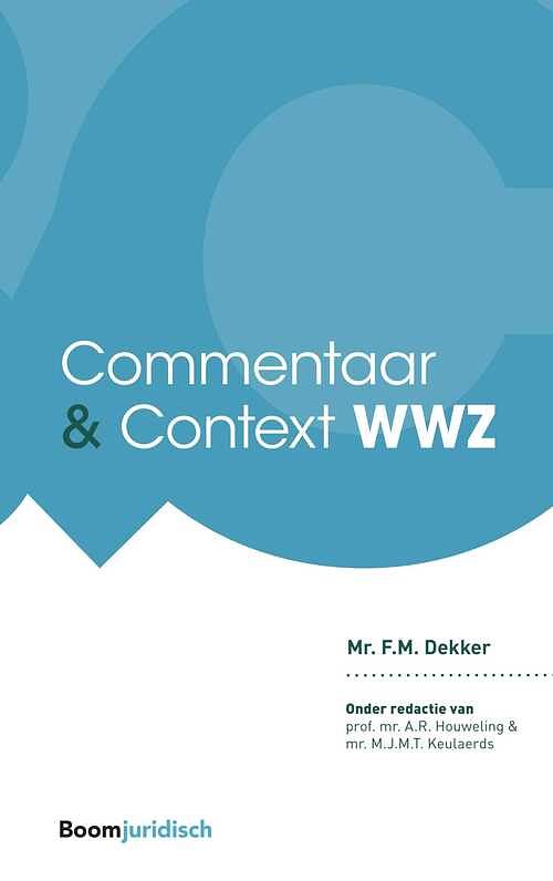 Foto van Commentaar & context wwz - f.m. dekker - ebook (9789462745421)