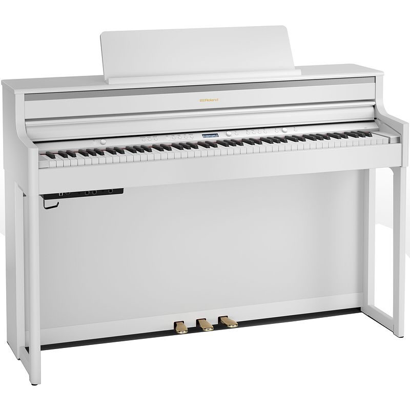 Foto van Roland hp704 digitale piano white