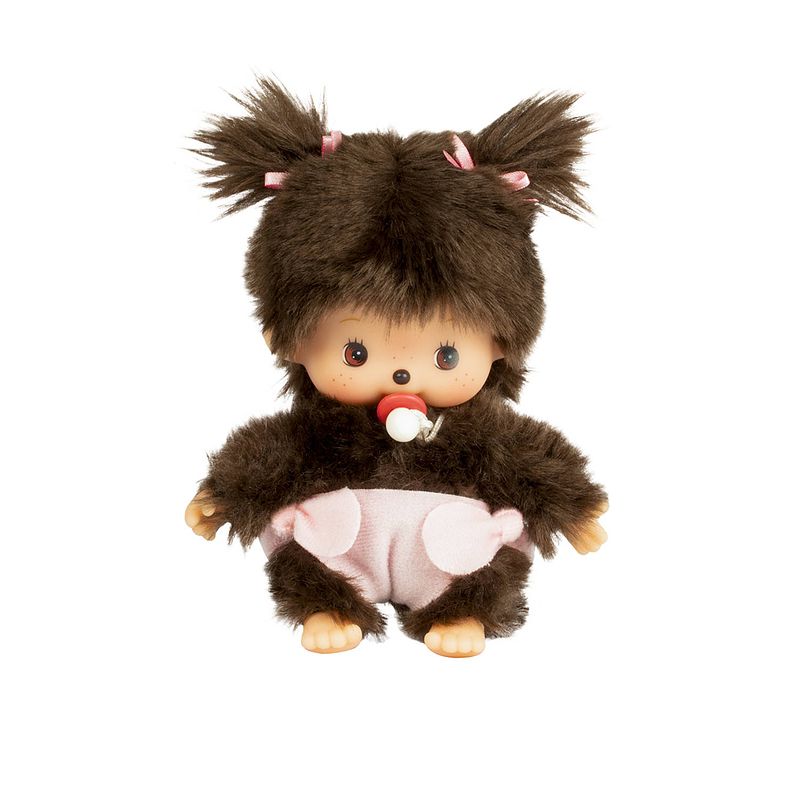 Foto van Monchhichi bebichhichi classic meisje (16cm)