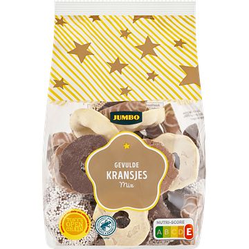 Foto van Jumbo gevulde kransjes mix 400 g