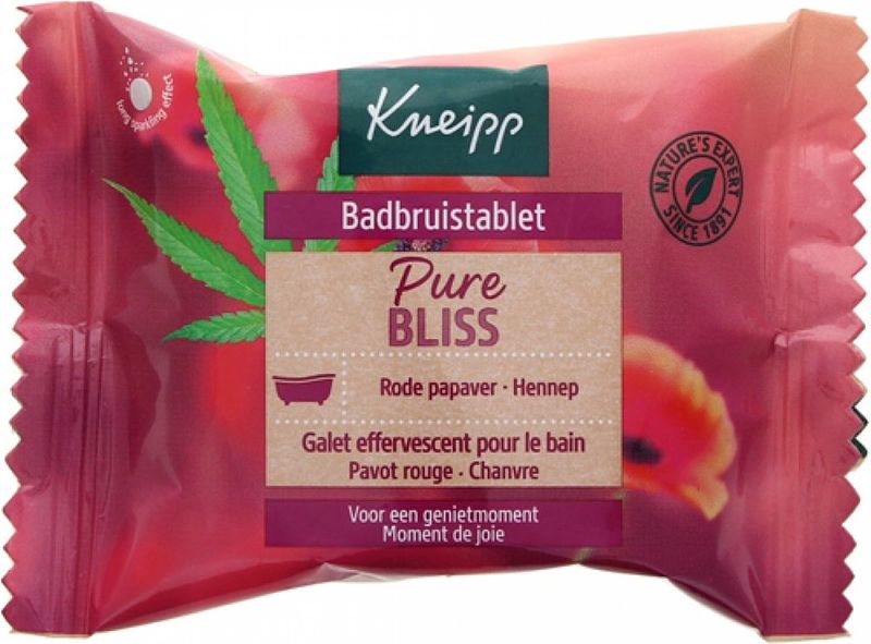 Foto van Kneipp badbruistablet pure bliss