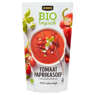 Foto van Jumbo tomaatpaprikasoep biologisch 570ml