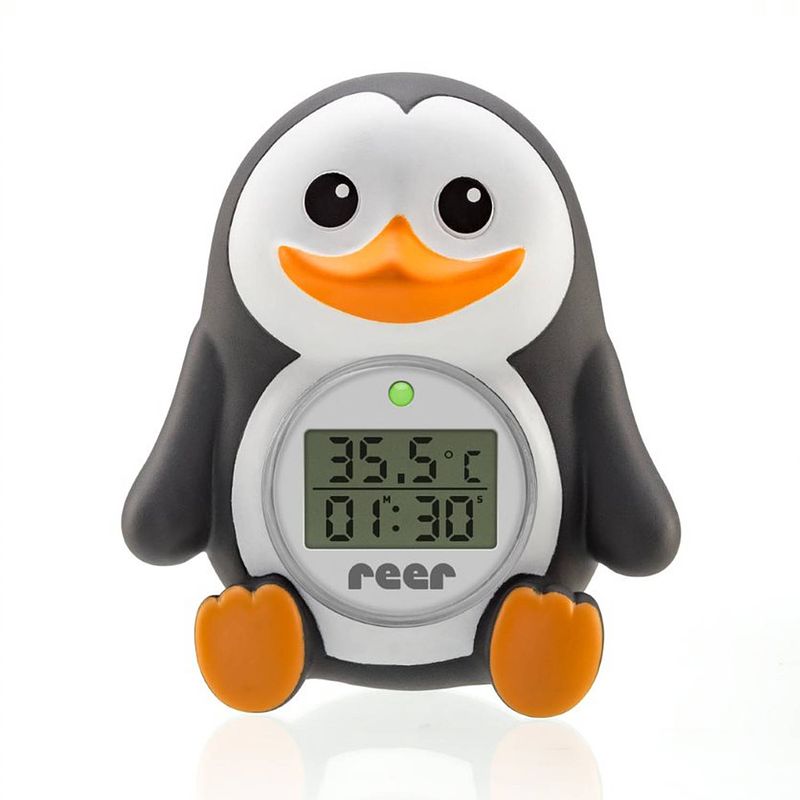 Foto van Reer my happy pinguin 2 in 1 digitale badthermometer