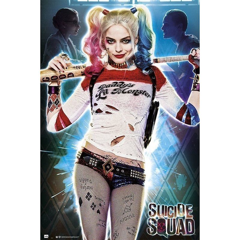 Foto van Grupo erik suicide squad harley quinn daddys lil monster poster 61x91,5cm