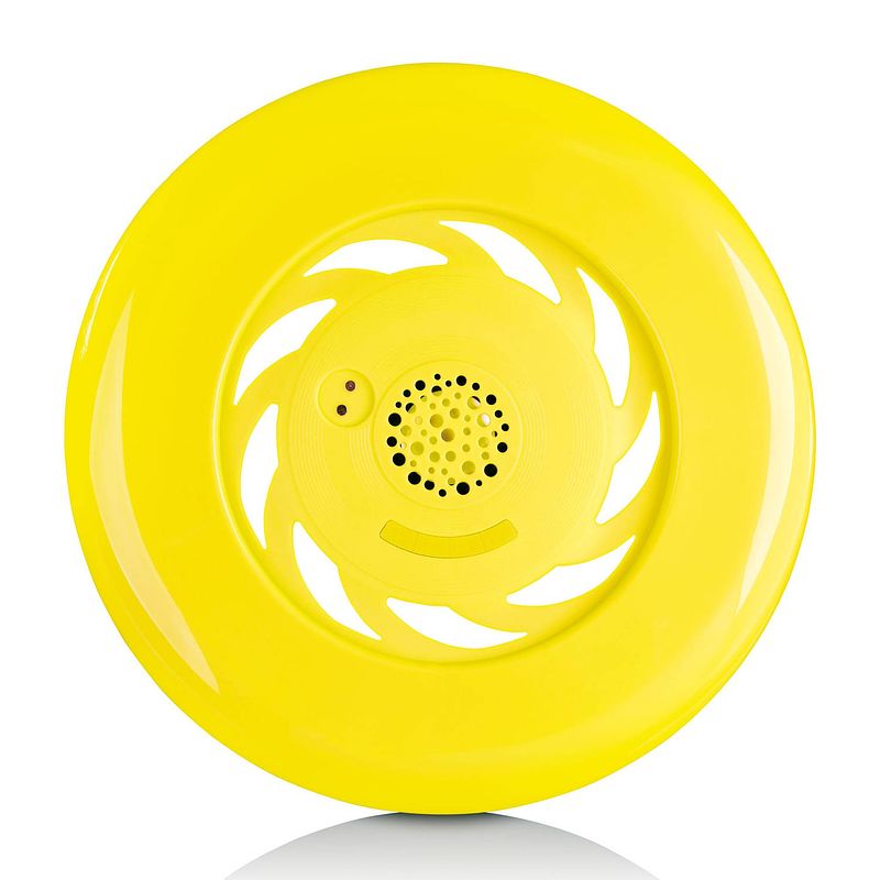 Foto van Lenco afb-100ye - bluetooth speaker ""frisbee"" - geel