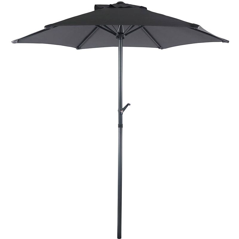 Foto van Vera parasol ø200cm antraciet.