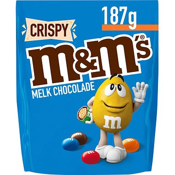 Foto van M&m'ss crispy 187g bij jumbo