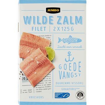 Foto van Jumbo wilde zalmfilet 2 x 125g