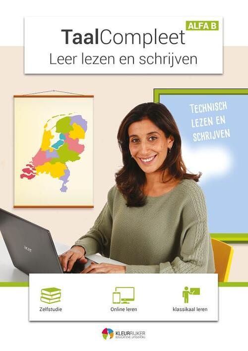 Foto van Leer lezen en schrijven - alfa b - anja verbruggen - paperback (9789490807443)