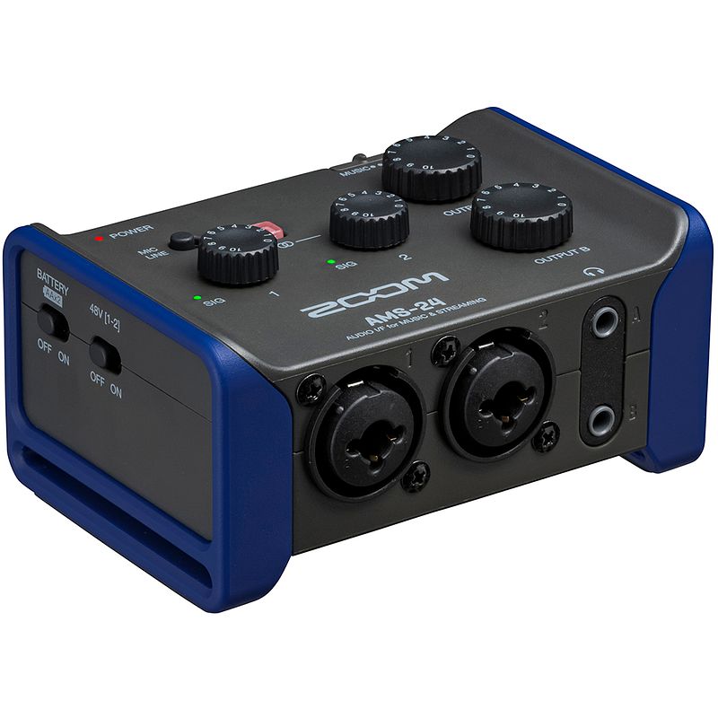 Foto van Zoom ams-24 usb-c audio interface