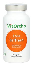 Foto van Vitortho saffraan focus capsules