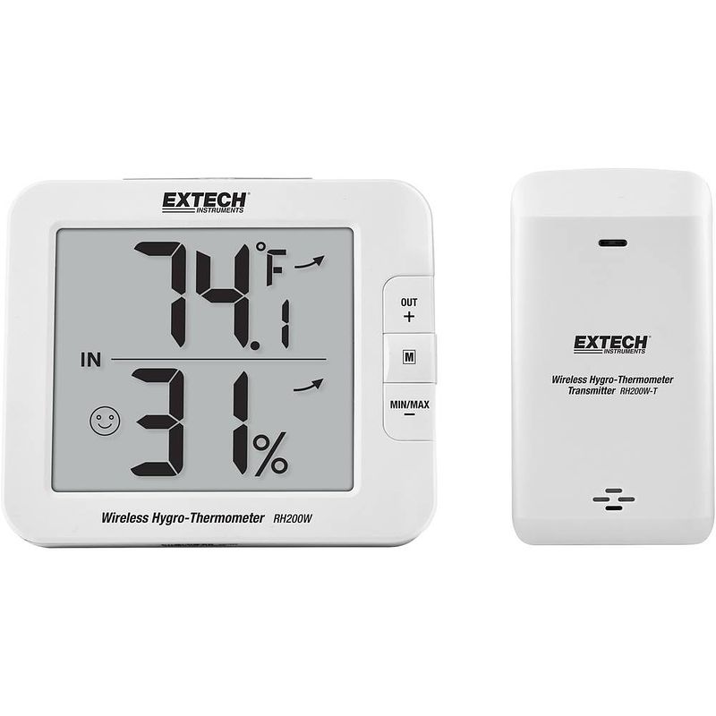 Foto van Extech rh200w luchtvochtigheidsmeter (hygrometer) 1 % hrel 99 % hrel