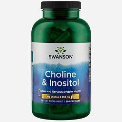 Foto van Choline en inositol 250/250 mg