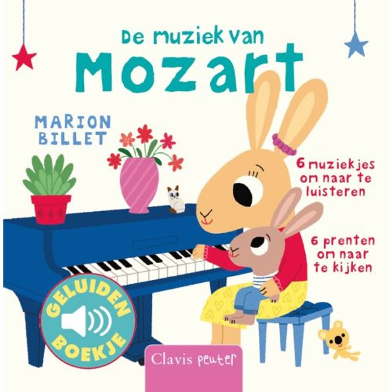 Foto van De muziek van mozart (geluidenboekje)