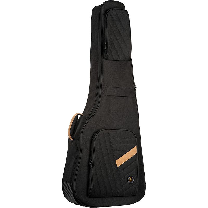 Foto van Ortega ogbab-dlx-bk deluxe gigbag voor akoestische basgitaar zwart