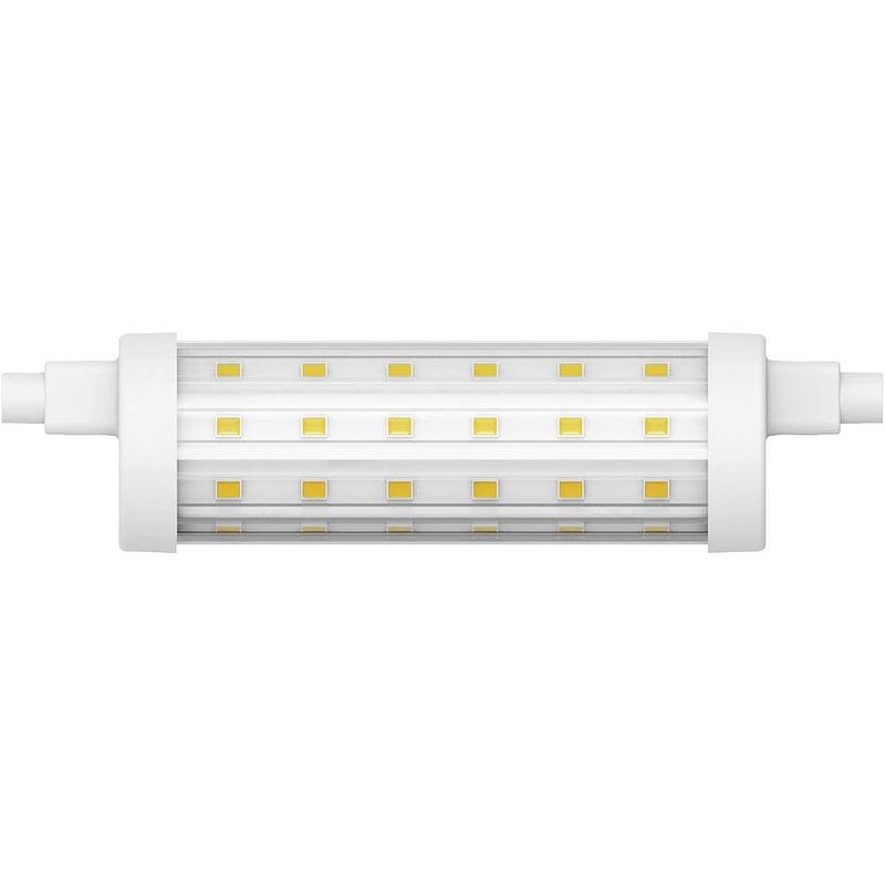 Foto van Müller-licht 401048 led-lamp energielabel f (a - g) r7s speciale vorm 12.5 w warmwit (ø x h) 29 mm x 118 mm 1 stuk(s)