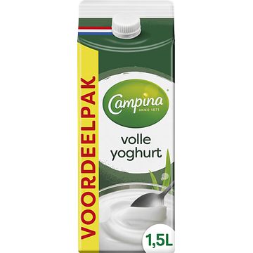 Foto van Campina volle yoghurt 1, 5l bij jumbo