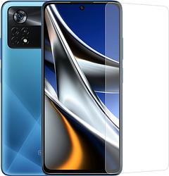 Foto van Xiaomi poco x4 pro 256gb blauw + bluebuilt screenprotector glas