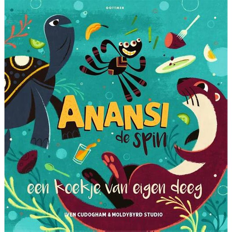 Foto van Anansi de spin - een koekje van eigen deeg