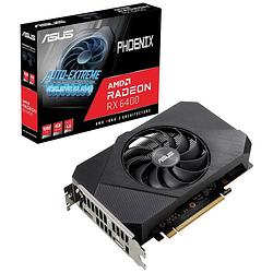 Foto van Asus videokaart amd radeon rx 6400 4 gb gddr6-ram pcie hdmi, displayport