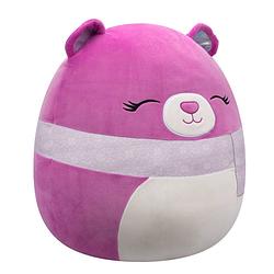 Foto van Squishmallows knuffel crisanta de paarse beer - 50 cm