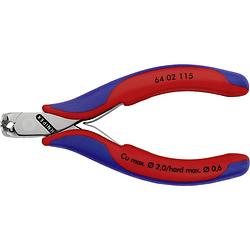 Foto van Knipex 64 02 115 elektronica en fijnmechanica voorsnijder met facet 115 mm