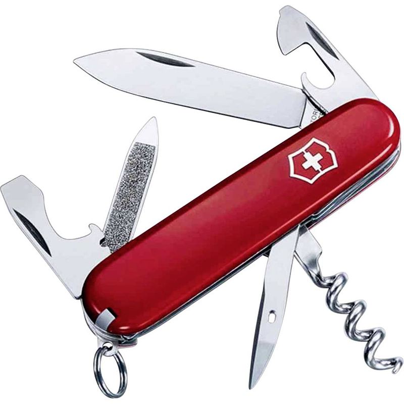 Foto van Victorinox 0.3803.b1 zwitsers zakmes aantal functies 13 rood