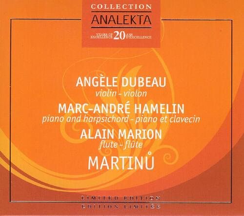 Foto van Martinu: chamber music - cd (0055490220926)