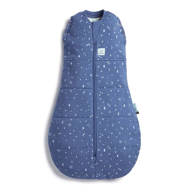 Foto van Ergopouch baby inbaker slaapzak cocoon - tog 2.5 (night sky, 0-3m)