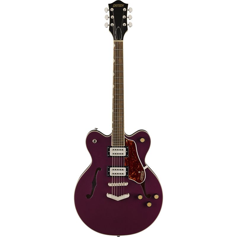 Foto van Gretsch g2622 streamliner center block double-cut burnt orchid il semi-akoestische gitaar