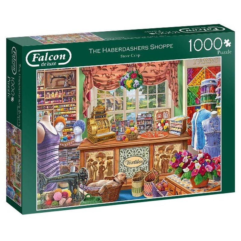 Foto van Falcon legpuzzel the haberdashers shoppe 1000 stukjes