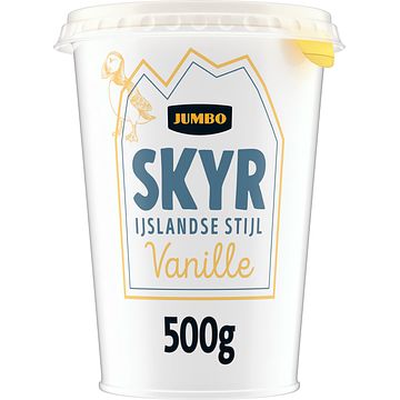 Foto van Jumbo skyr ijslandse stijl vanille 500g