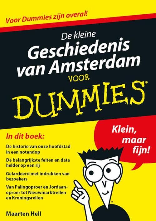 Foto van De kleine geschiedenis van amsterdam voor dummies - maarten hell - ebook