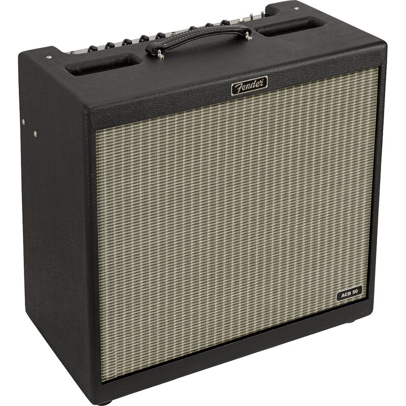 Foto van Fender acb 50 adam clayton signature 50w 1x15 inch basgitaarversterker combo