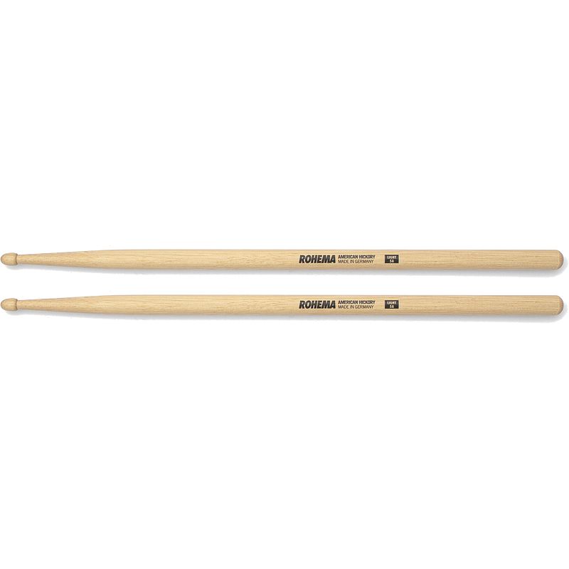 Foto van Rohema 5a classic light hickory drumstokken