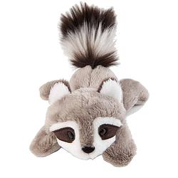 Foto van Nici knuffelwasbeer junior 12 cm pluche grijs/wit