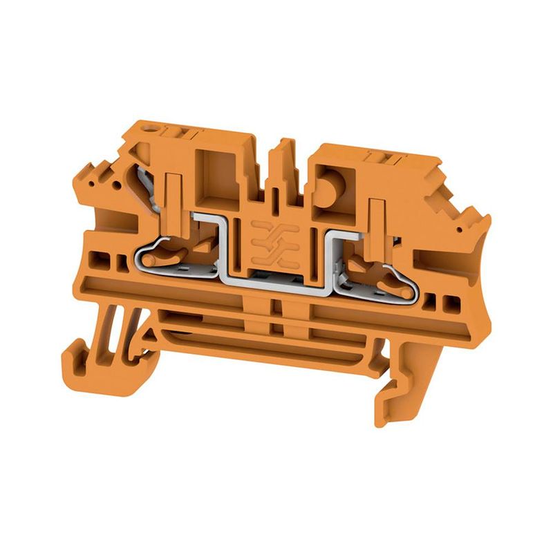 Foto van Doorgangsserieklem in, 2,5 mmm/m, 800 v, 24 a, aantal aansluitingen: 2 weidmüller al2c 2.5 or 2847240000 50 stuk(s)