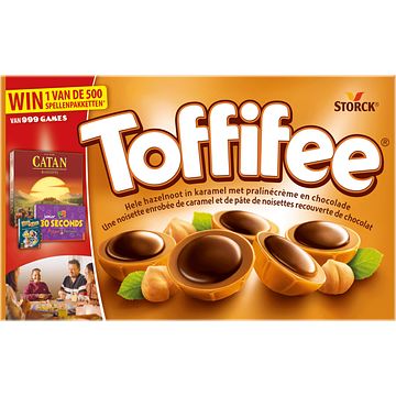 Foto van Toffifee chocolade doos 15 stuks, 125 gram bij jumbo