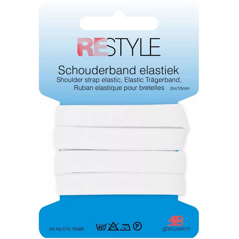 Foto van Schouderband elastiek 10mm