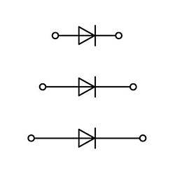 Foto van Wago 870-596/281-674 diodeklem 3-etages 5 mm spanveer toewijzing: l grijs 50 stuk(s)