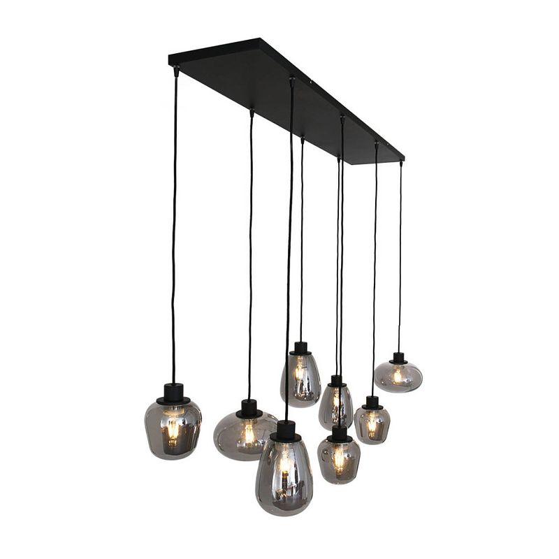 Foto van Steinhauer hanglamp reflexion l 145 cm b 25 cm 2680 zwart