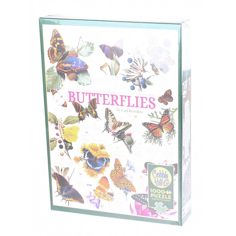 Foto van Cobble hill legpuzzel butterfly collection 1000 stukjes