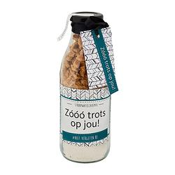 Foto van Stroopwafel cakemix - zóóó trots op jou! - 380 g