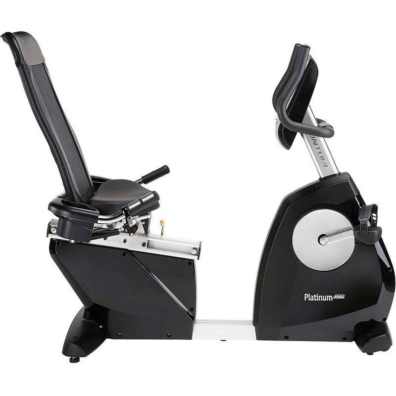 Foto van Tunturi platinum recumbent bike pro ligfiets