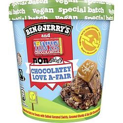 Foto van Ben & jerry'ss ijs nondairy chocolatey loveafair 465ml bij jumbo