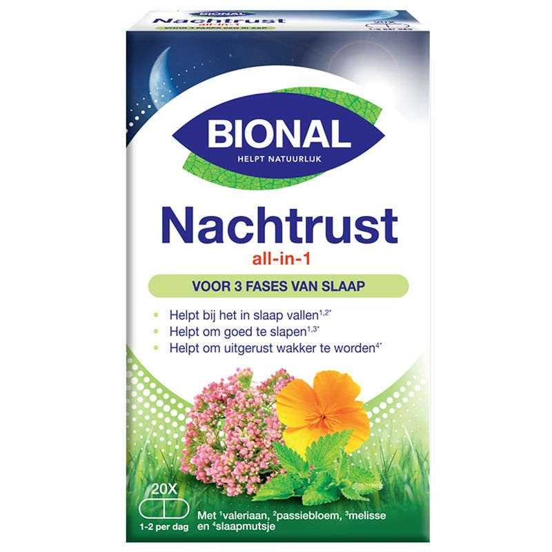 Foto van Bional nachtrust all-in-1 capsules