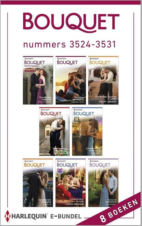 Foto van Bouquet e-bundel nummers 3524-3531 (8-in-1) - chantelle shaw - ebook (9789402504071)