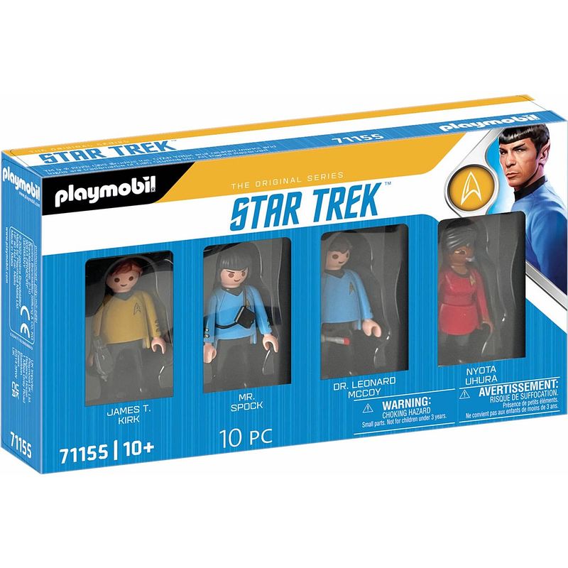 Foto van Playmobil star trek figurenset star trek - 71155